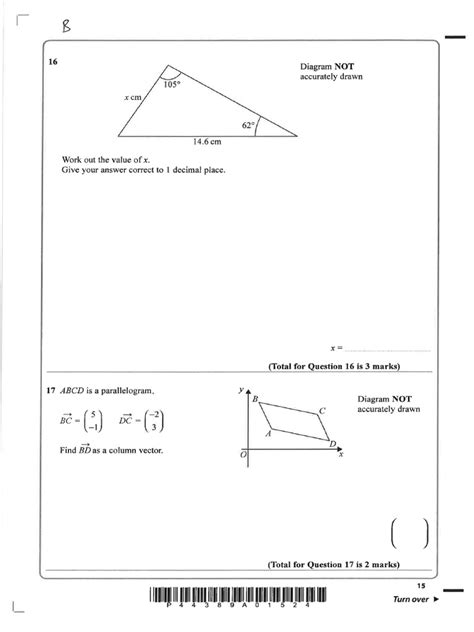 GCSE Maths Question Explained 的图像结果