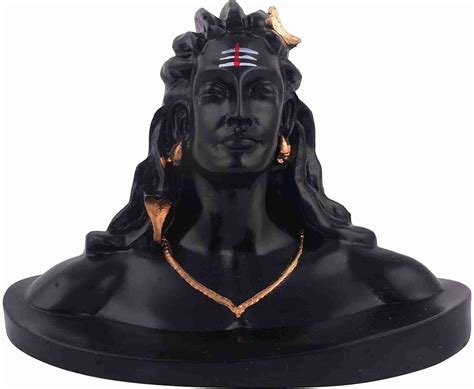 Crafticia Adiyogi Statue for Car Dashboard Idols Lord Shiva Showpiece ...