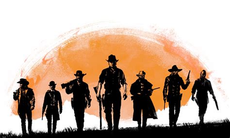 Download wallpaper Game, Rockstar Games, Red Dead Redemption 2, Gang ...