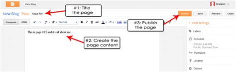 Image result for Blogger to Add Pages