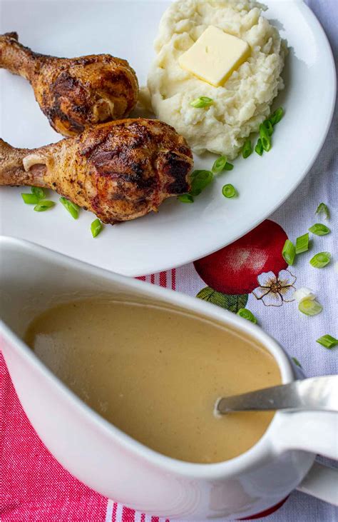 Easy Homemade Chicken Gravy from Broth Recipe