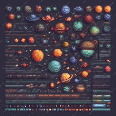 Space Pixel Art 的图像结果