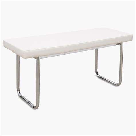 Buy Alaska Small Dining Bench - White from Home Centre at just INR 13750.0