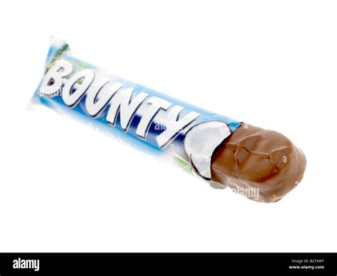 Bounty Chocolate Bar Stock Photo - Alamy