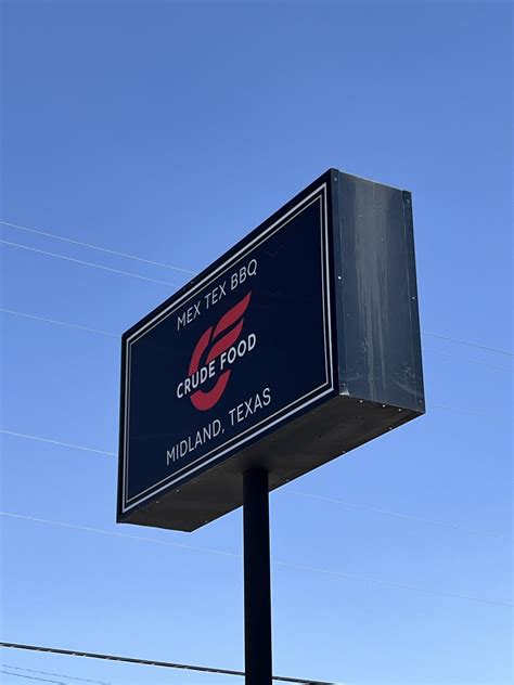 Crude Food BBQ – Menu – Midland – Midland Menus