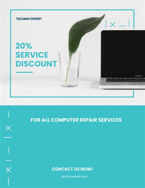 Free Computer Repair Flyer Template to Edit Online