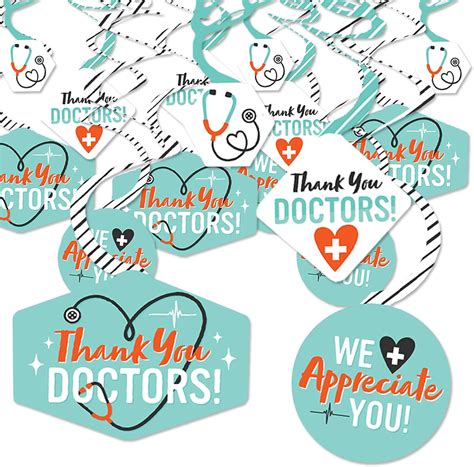 Big Dot of Happiness Thank You Doctors - Doctor India | Ubuy