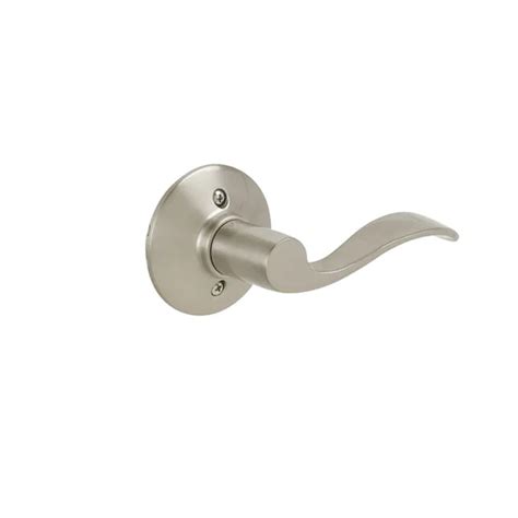Schlage Accent Satin Nickel Right-Hand ed Interior Hall/Closet Dummy ...