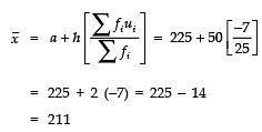NCERT Solutions for Class 10 Maths Chapter 13 - Statistics (Exercise 13.1)