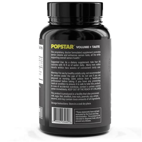 Zinc for Semen Volume – Popstar Labs