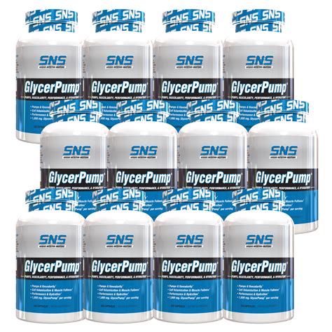 GlycerPump - 12 Bottles | Serious Nutrition Solutions