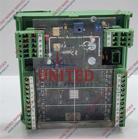 STEIN SOHN VISTA AUTOMATION F101001 A ACI 6 ANALOG CURRENT INPUT MODULE ...
