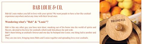 Bab Louie & Co. Bitters for Cocktails (Aromatic Spiced, Orange, Cherry ...