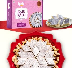 Lynk Kaju Katli / Premium Quality / Indian Mithai / Sweet Celebrations ...