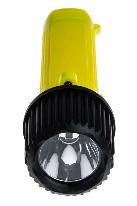 RS PRO | RS PRO ATEX LED Torch Yellow 133 lm, 174 mm | 890-2991 | RS