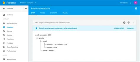 Image result for Firebase RealTime Database