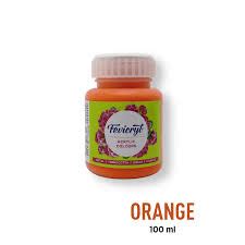 PIDILITE ACRYLIC COLOURS ORANGE-17 100ML – Artparkindia