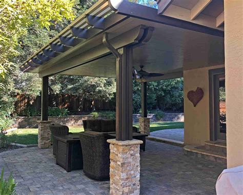 Attached Solid Patio Cover Installed in Livermore, CA