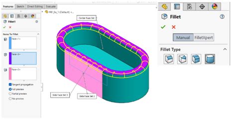 Fillet Irregular Geometry SolidWorks 的图像结果