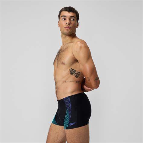Speedo | Men's Swimming Trunks | Blk/Cobalt | SportsDirect.com