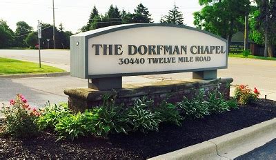 Funerals Handled By The Dorfman Chapel (S)