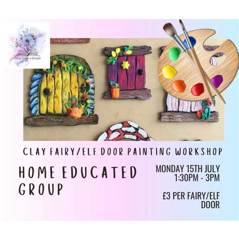 Fairy/Elf door painting workshop (PART 2), Fountain Shopping Mall Home ...