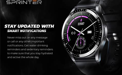Corseca JUST Sprinter Smart Watch 1.28 Inches (3.25 CM) LCD Color ...