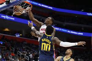 Pistons ride Jalen Duren in motoring to their 10th straight win - The ...