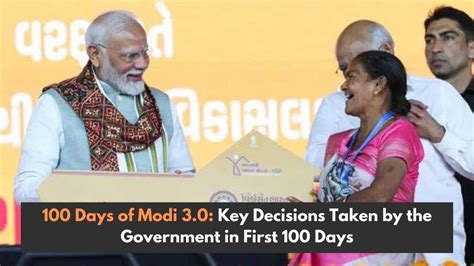 100 Days of Modi 3.0: Key Decisions Taken by the Government in First ...