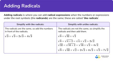 Using First Principle with Radicals 的图像结果