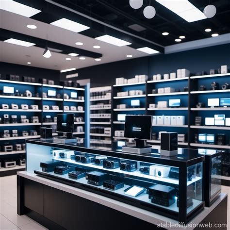 Electronics Store Interior 的图像结果
