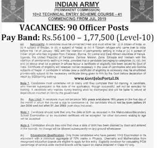 Indian Army Jobs for 90 Officers Posts - Indian Army 10+2 Technical ...