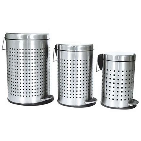Pedal Bin - Stainless steel Perforated Pedal Bin Trader - Wholesaler ...