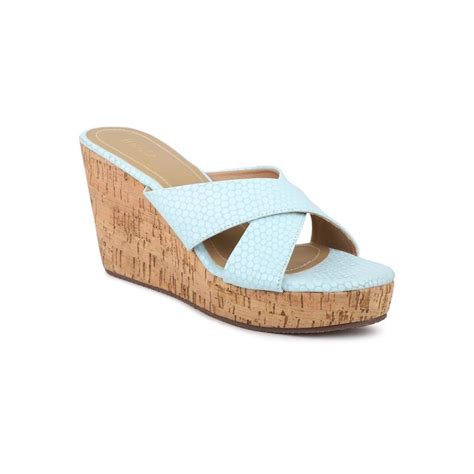 Buy Inc.5 Women Blue Party Wedges Online