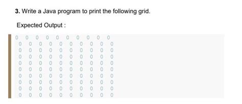 Image result for How to Print a Grid in Java