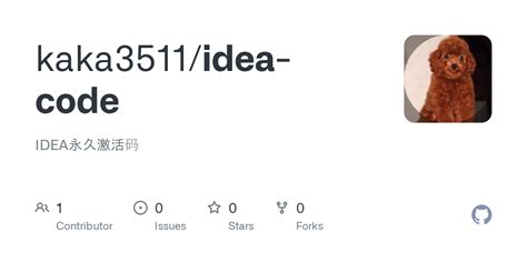 GitHub - kaka3511/idea-code: IDEA永久激活码