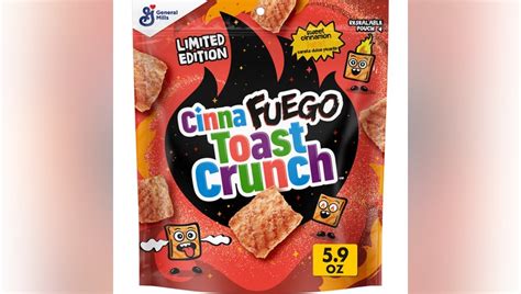 General Mills is spicing up snack time with CinnaFuego Toast Crunch ...