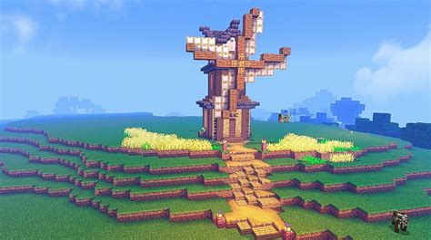 Minecraft Windmill Design