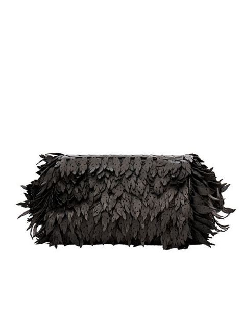 Bottega Veneta Limited Edition Leather Leaf Clutch