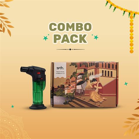Sambrani Havan Cups Pack with Lighter Combo – ArthCart