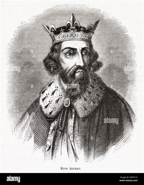 Alfred the Great (848/49 - 899), king of the West Saxons from 871 to c ...