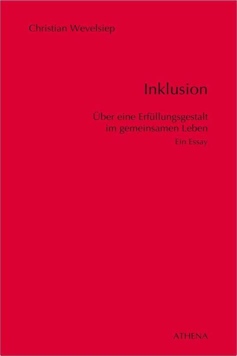 Amazon.in: Buy Inklusion: Über eine Erfüllungsgestalt im gemeinsamen ...
