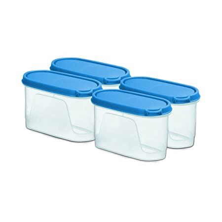 Buy Pigeon- StakBox Airtight Plastic Storage Containers Set 1.1 Litre ...