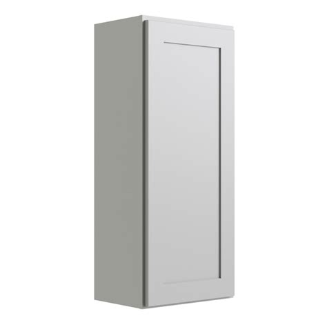 RELIABILT Parkstone 18-in W x 42-in H x 12-in D Grey Wall Fully ...