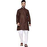 Buy STYLEXA Men's Cotton Blend Kurta Pyjama Set (kurta pajama for men ...