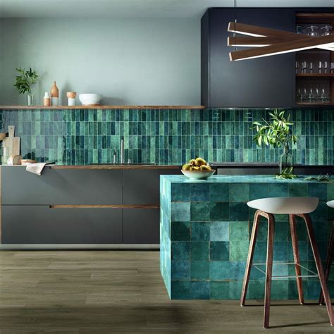 The Enchantment of Green Mosaic Tiles | Love Mosaic