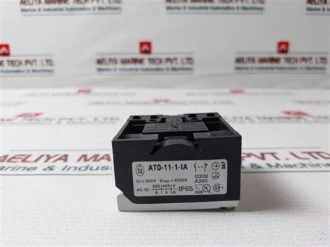 Klockner Moeller At0-11-1-ia Limit Switch – Aeliya Marine