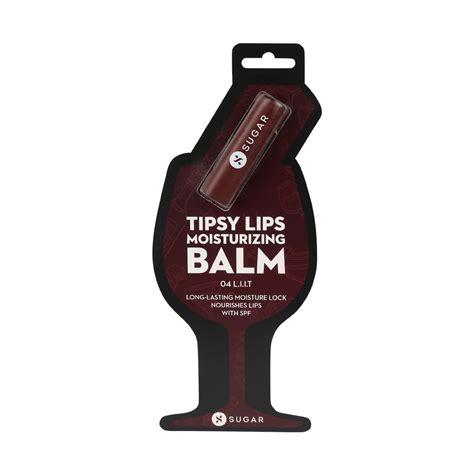 Buy Sugar Cosmetics Tipsy Lips Moisturizing Balm 04 L.I.I.T, 4.5 gm ...