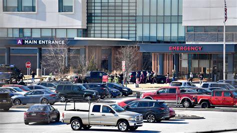 Police on the scene of shooting at UPMC Memorial Hospital