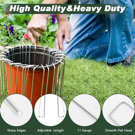 FEEDGARDEN FEED GARDEN 6 Inch 25 Pack Galvanized Landscape India | Ubuy